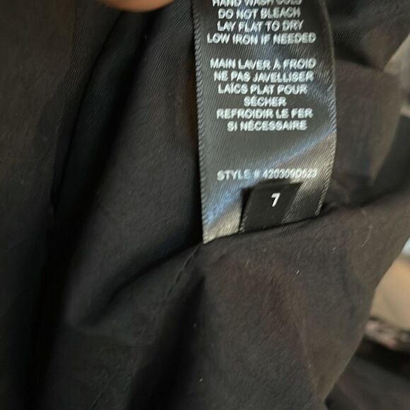 Rebecca Taylor 278801 Women's Sleeveless Isabella Dress, Black Combo - Picture 4 of 5